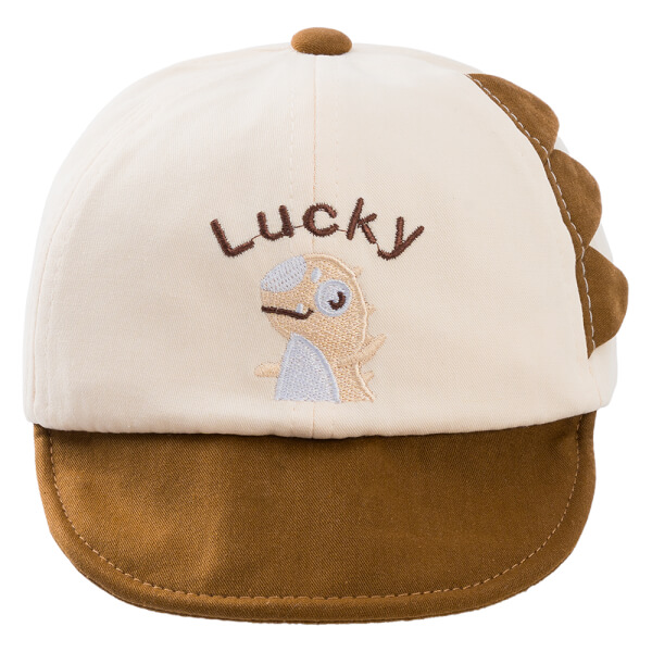 Nón lưỡi trai bé trai 1-3Y Animo A2507_JK022 (50cm, màu Trắng-Nâu)