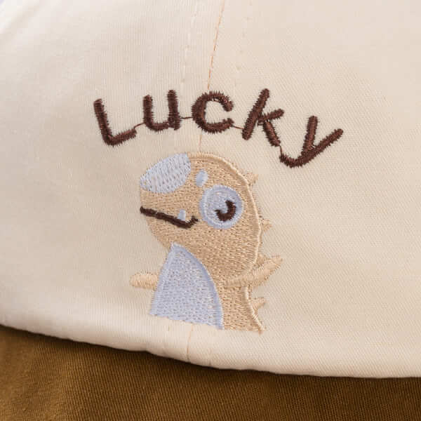 Nón lưỡi trai bé trai 1-3Y Animo A2507_JK022 (50cm, màu Trắng-Nâu)