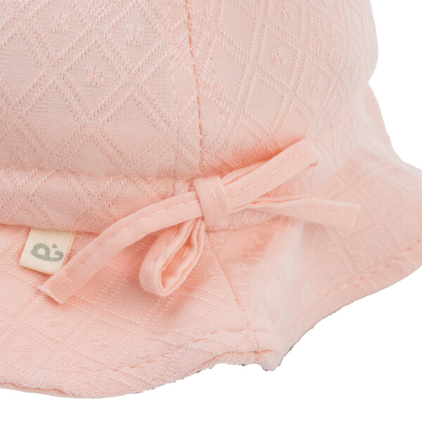 Nón vành tròn bé gái 1-3Y Animo A2507_JK015 (50cm,Hồng)