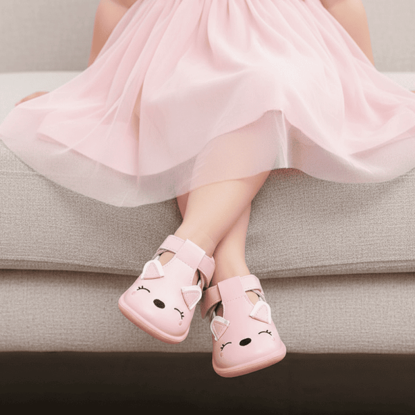 Giày bé gái Animo A2507_JK006 (size 17-19-21-23, màu Hồng)