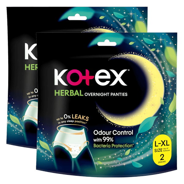 Combo 2 BVS Kotex Băng quần thảo dược (L/XL)