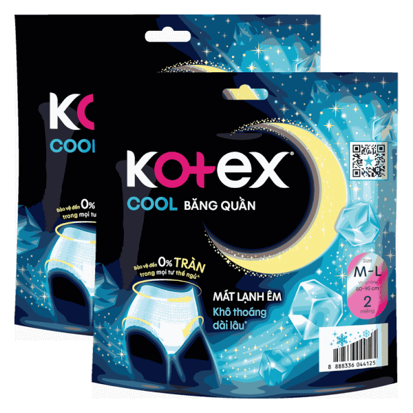 Combo 2 BVS Kotex Băng quần Cool