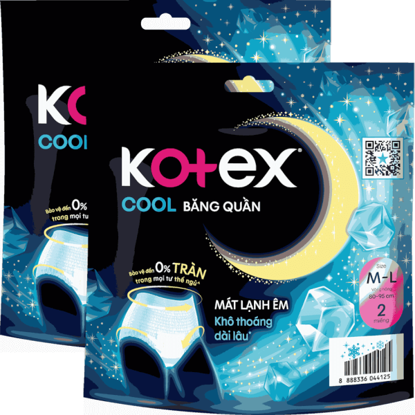Combo 2 BVS Kotex Băng quần Cool