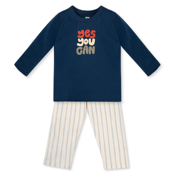 Bộ bé trai dài Animo Easy HN0925043 (1Y,Dương-kem,DD01)