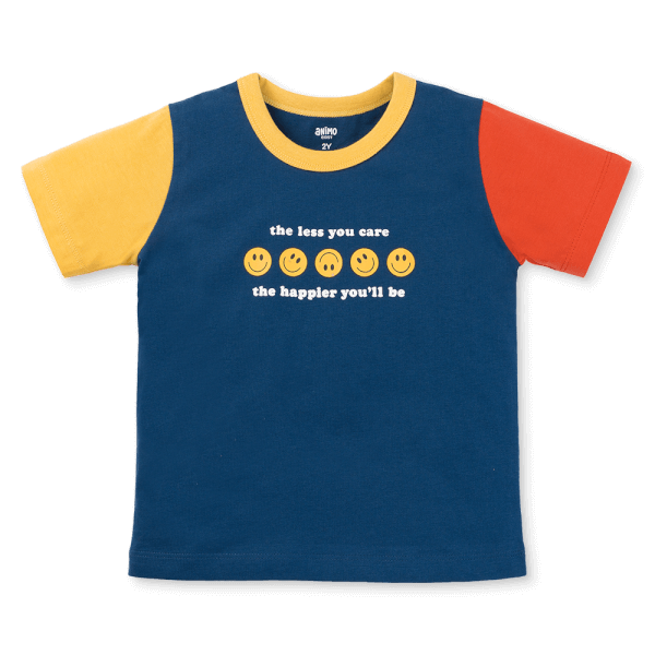 Áo bé trai ngắn Animo Easy (1Y,Xanh Dương,DD01) HN0925030