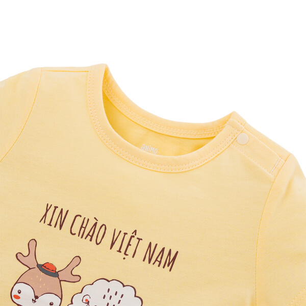 Bodysuit bé trai đùi friends Animo (0-12M) VD0825040