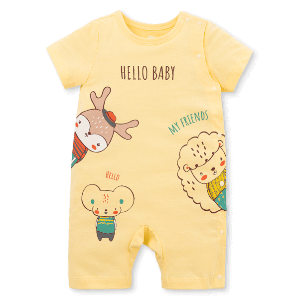 Bodysuit bé trai đùi friends Animo (0-12M) VD0825040
