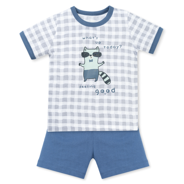 Bộ bé trai ngắn Animo Easy HN0925052 (1Y,Trắng-dương, NN09)