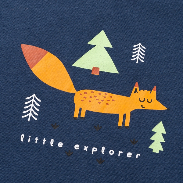 Bộ bé trai ngắn Animo Easy HN0925048 (1-4Y,Dương-vàng, DD01)