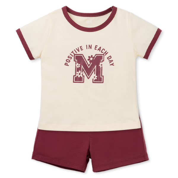 Bộ bé gái ngắn Animo Easy TX0925056 (2Y,Kem-đô,TT02)