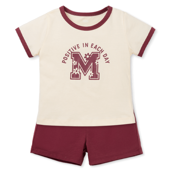 Bộ bé gái ngắn Animo Easy TX0925056 (2Y,Kem-đô,TT02)