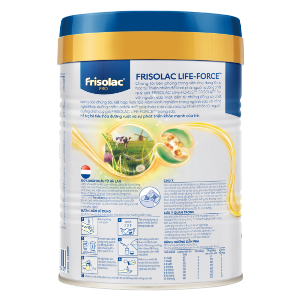 SPDDCT Frisolac Pro 1, 400g (0 -12 tháng)