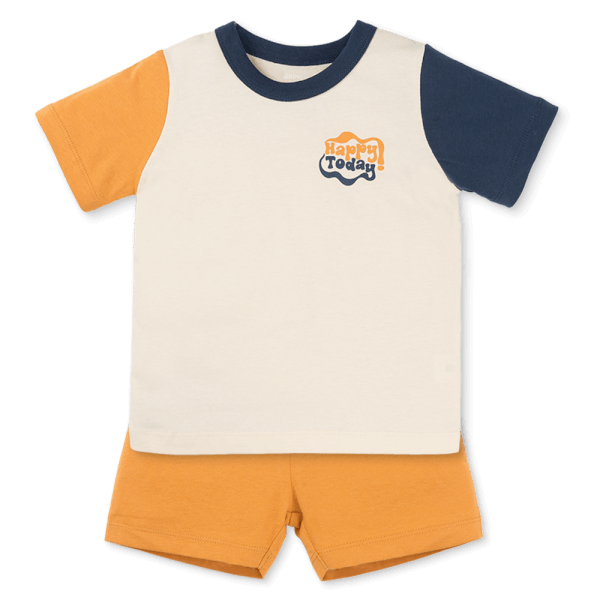 Bộ bé trai áo tay ngắn quần ngắn Animo easy (1-4Y) HN0925053