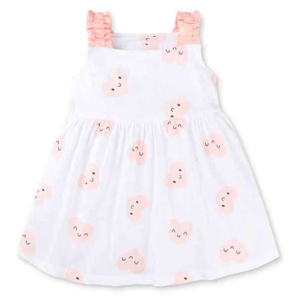 Đầm bé gái Animo Easy LU0925064 (1-4Y,Trắng,NN03)