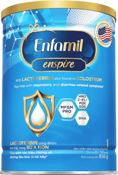 SPDDCT Enfamil Enspire 1 cho trẻ 0 - 12 tháng 850g