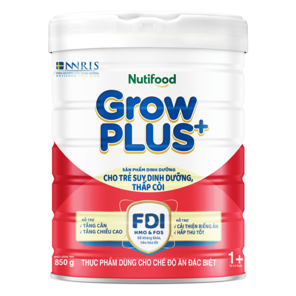 Sữa GrowPLUS+ Đỏ, 1 tuổi, 850G