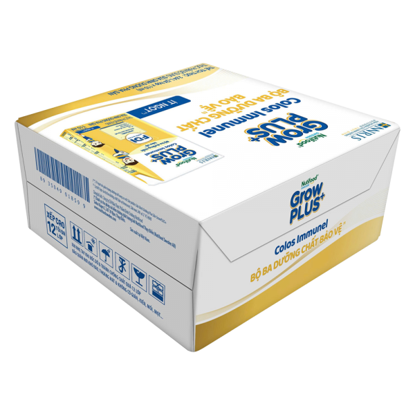 2 Thùng Sữa dinh dưỡng pha sẵn GrowPLUS+ Colos Immunel 110ml, lốc 4 hộp (Từ 1 tuổi)