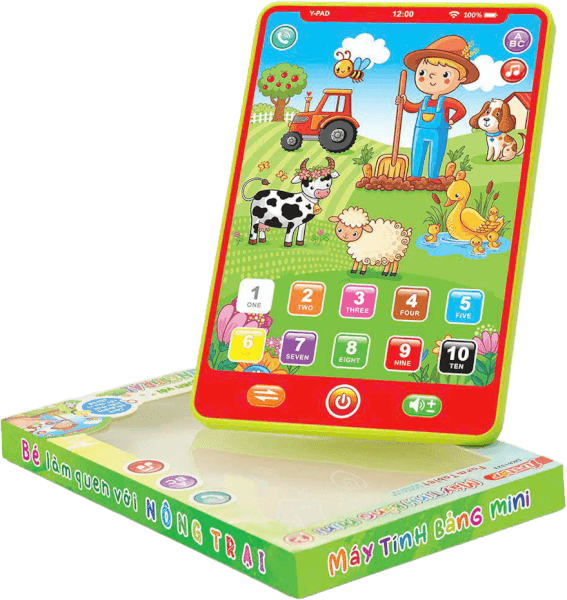 Máy tính bảng mini - Bé làm quen với nông trại, DK81323