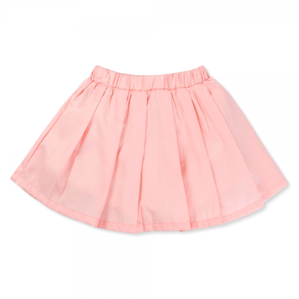 Bộ bé gái váy xếp li Animo LU1125043 (1-6Y,Trắng-hồng,TT02)