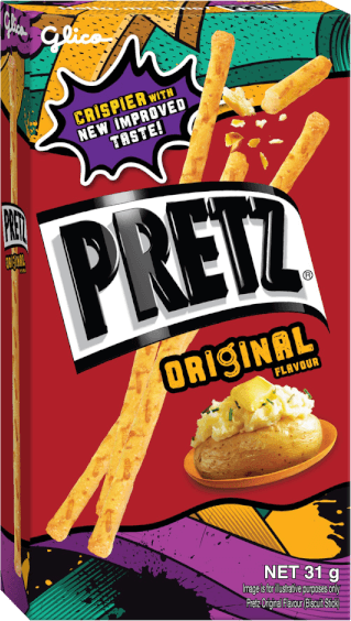 Bánh que Pretz vị truyền thống 31g