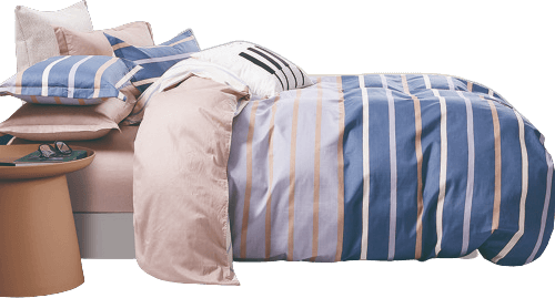 Bộ 5 món drap, áo gối và mền chần NIN Collins B2201_NH014 (180x200+30cm)