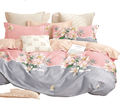 Bộ 5 món drap, áo gối và mền chần NIN Calisto B2201_NH016 (160x200+30cm)