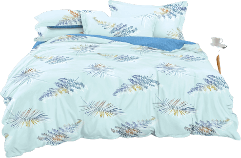 Bộ 5 món drap, áo gối và mền chần NIN Calisto B2201_NH017 (160x200+30cm)