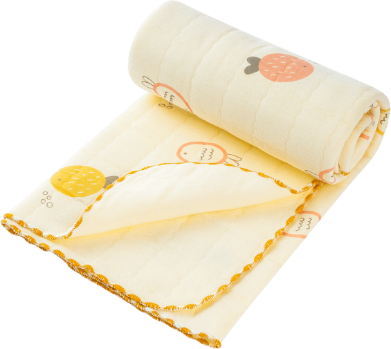 Chăn vải chần bông 3 lớp Animo B2306_MN002 (85x85cm,Kem)