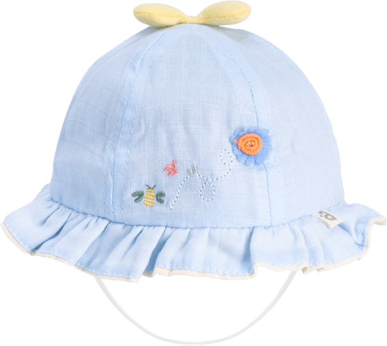 Nón em bé gái vành tròn Animo A2303_JK028 (46cm,Xanh)