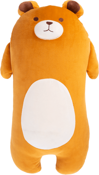 Gối ôm bác gấu nâu chăm chỉ Animo