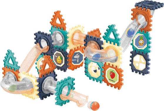 Bộ lắp ráp mô hình đường ống bóng lăn cho bé 66pcs CY325866