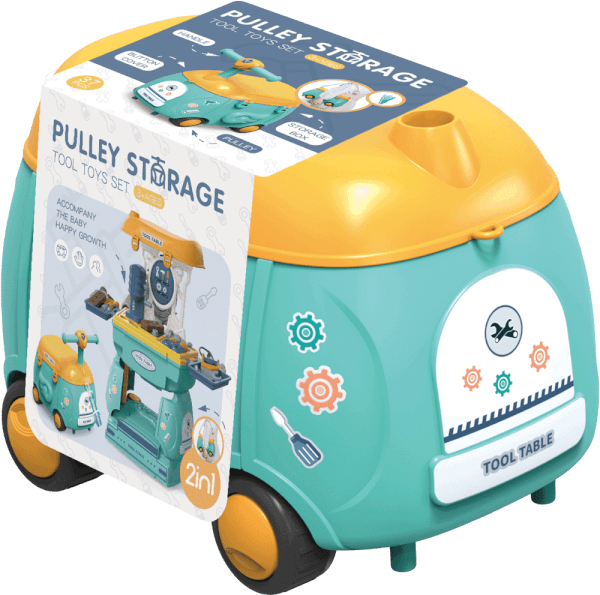 Xe nhập vai công cụ 37pcs CY513260 (Xanh)