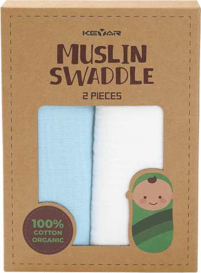 Khăn đa năng cho bé K126-7012 (2 cái/hộp)