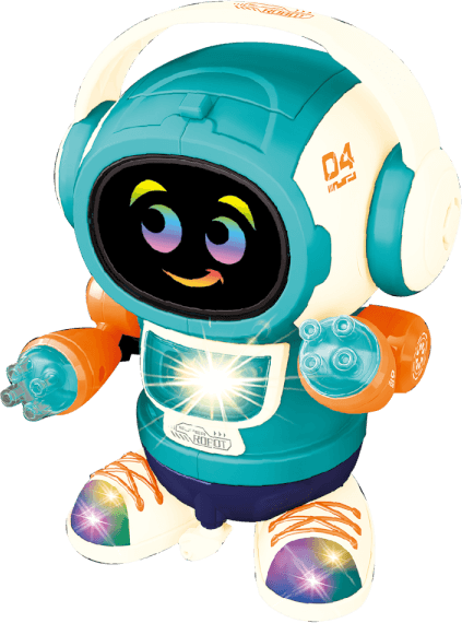 Đồ chơi robot biết nhảy có nhạc đèn ngộ nghĩnh YN509147 (Xanh)
