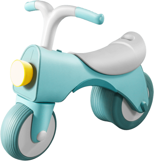 Xe chòi chân cao cấp có nhạc đèn K3 (Xanh dương)