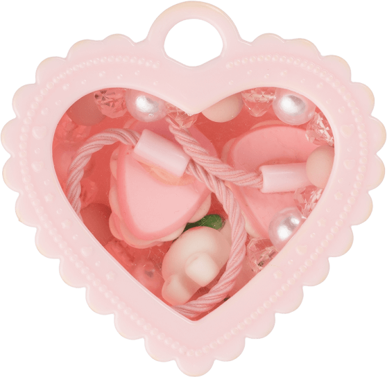 Combo vòng tay và cột tóc thỏ dâu tây Animo A2306_MN011 (Hồng)