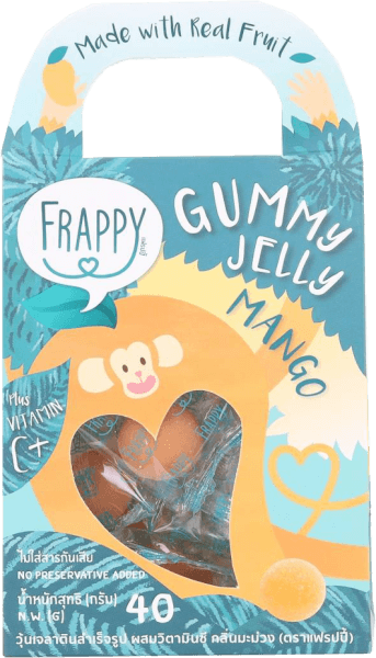 Thực phẩm bổ sung Kẹo dẻo Frappy vị xoài 40g