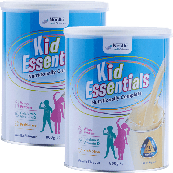 Combo 2 Thực phẩm bổ sung dinh dưỡng dành cho trẻ từ 1 đến 10 tuổi Kid Essentials Nutritionally Complete vị vani