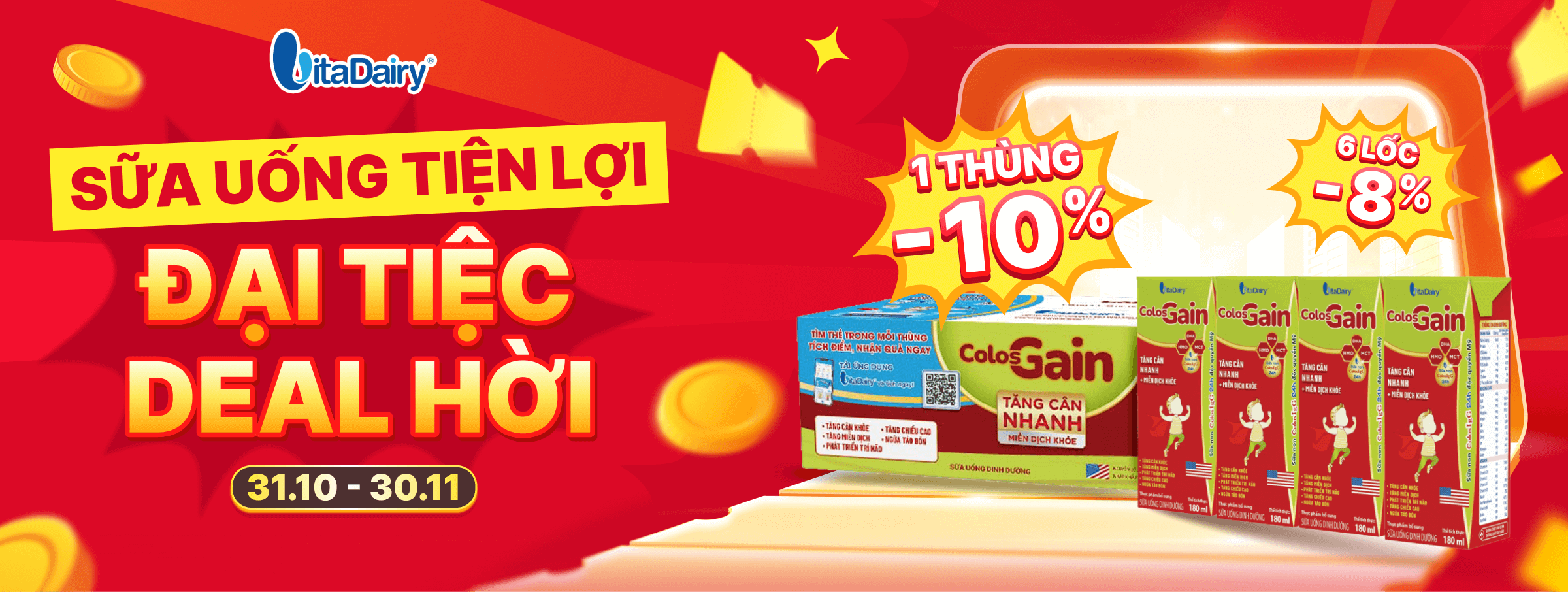 COLOS GAIN T11 - CATE