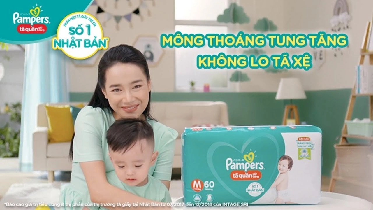 Có nên cho bé sử dụng tã quần Pampers giữ dáng?