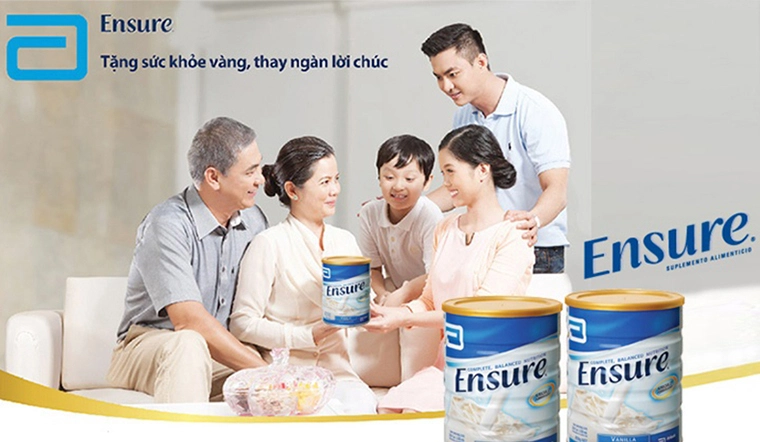  Sữa Ensure Gold - Món quà sức khỏe ý nghĩa cho người lớn tuổi