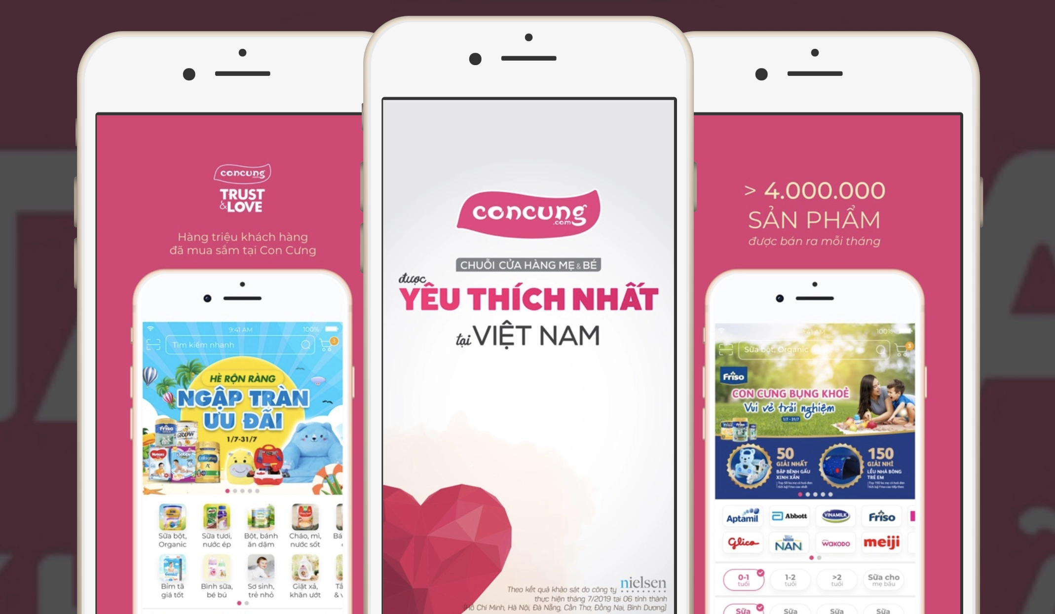  Mua Friso chính hãng, freeship và nhận ngay trong 30 phút tại Con Cưng 