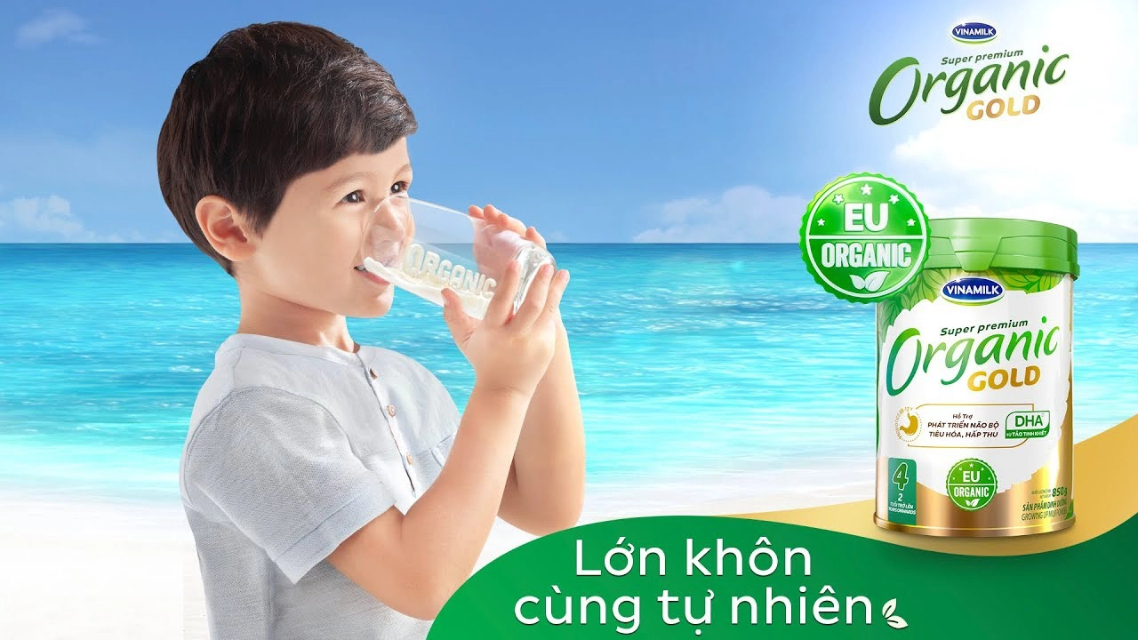 Lý do sữa Vinamilk Organic Gold được hàng ngàn mẹ tin chọn