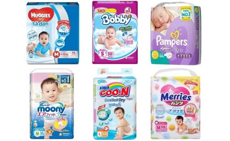 Cập nhật bảng giá bỉm tã mới nhất