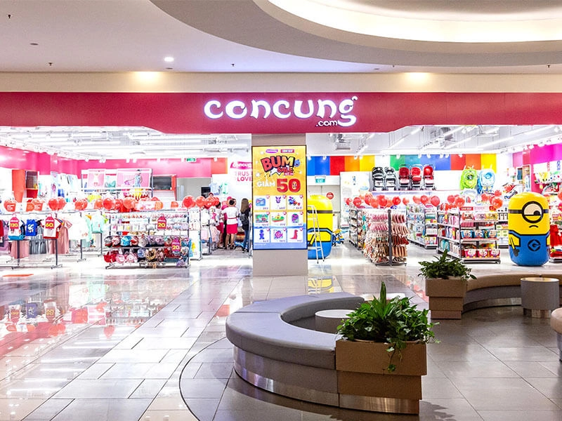 Sữa Vinamilk chính hãng phân phối tại hơn 400 cửa hàng Con Cưng