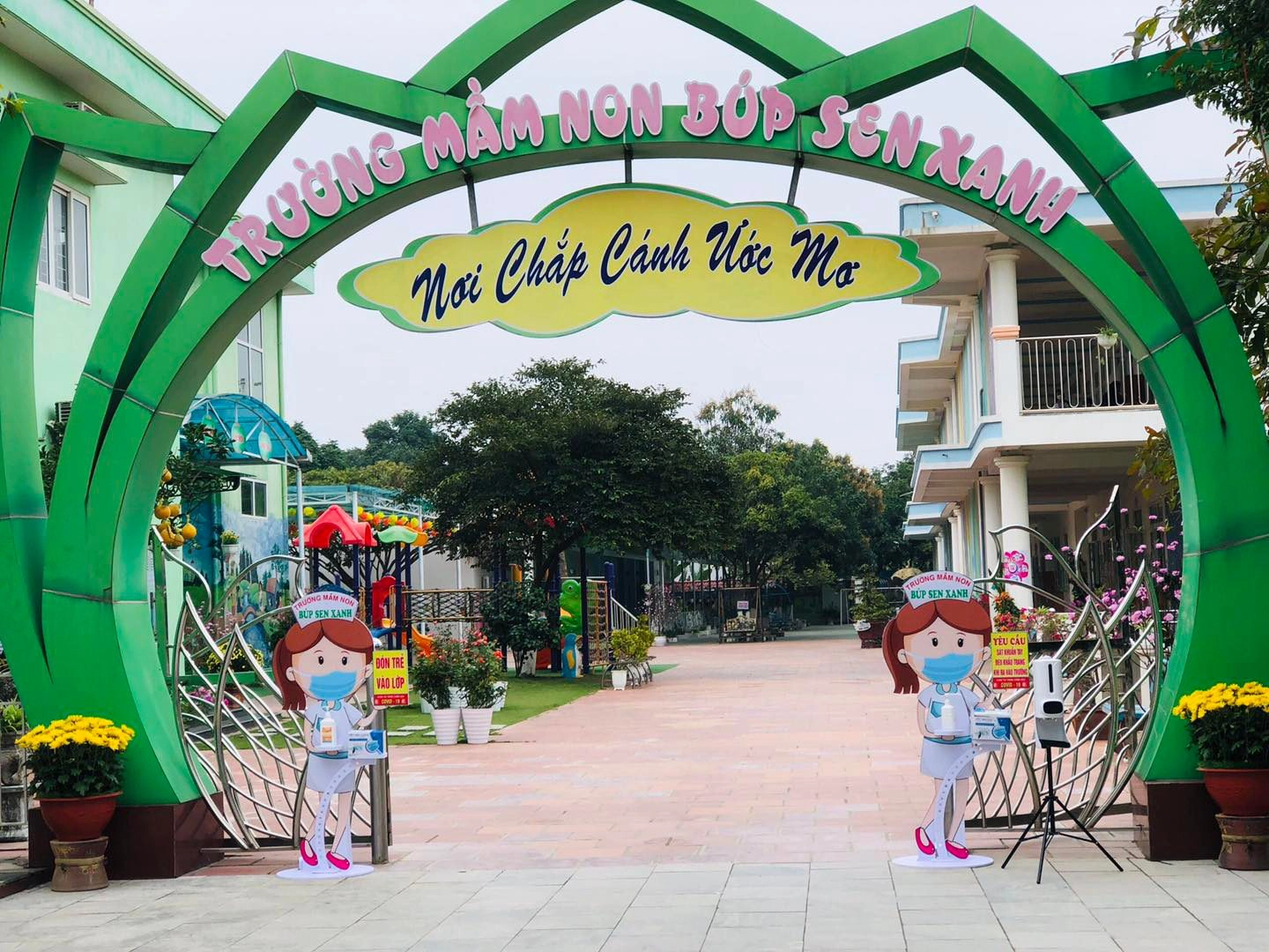 Review trường mầm non Búp Sen Xanh Thanh Hóa