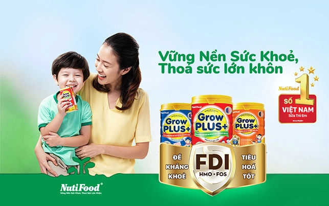 Vì sao mẹ nên chọn Nutifood GrowPlus+ cho bé? 