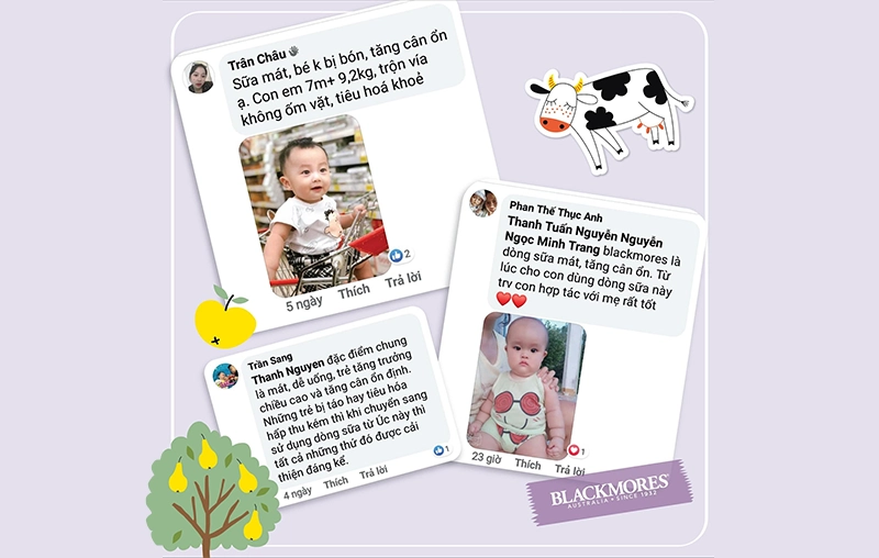 Review sữa Blackmores số 2 chi tiết nhất từ các mẹ bỉm
