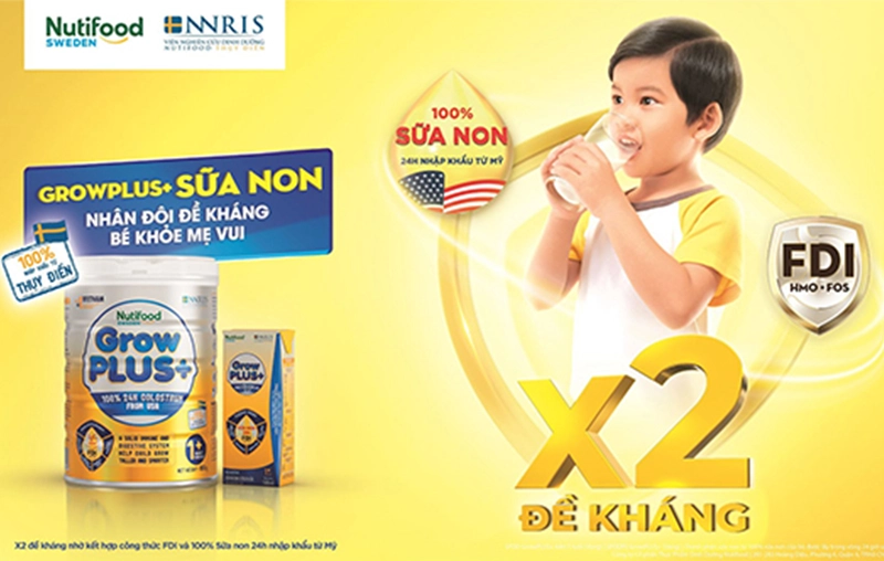 Đánh giá Sữa Grow Plus Vàng có tốt không? Giá bao nhiêu?