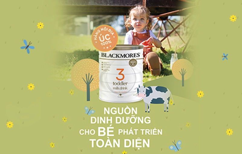Cập nhật bảng giá mới nhất các loại sữa Blackmores tại Con Cưng 